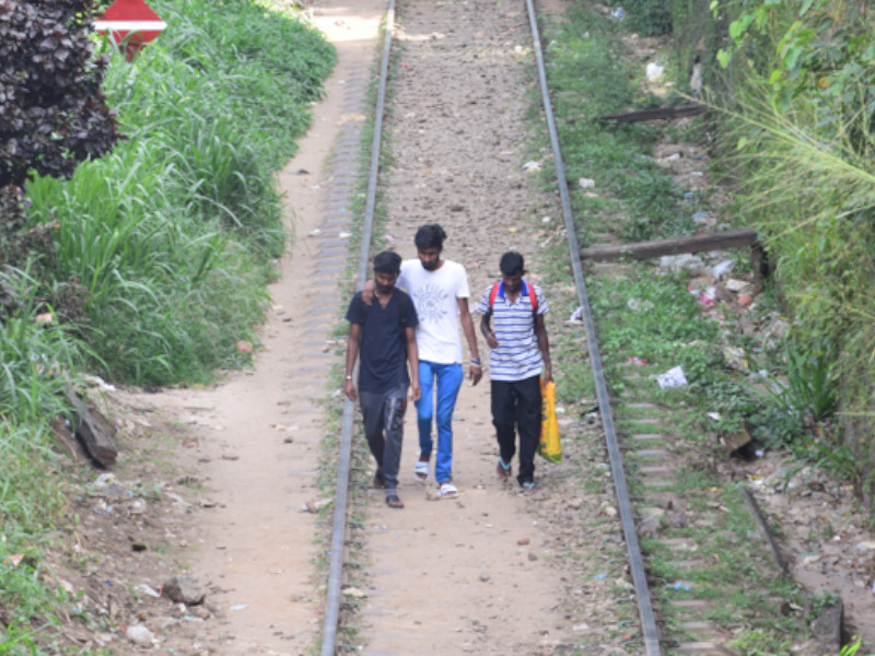 Sri Lanka train line