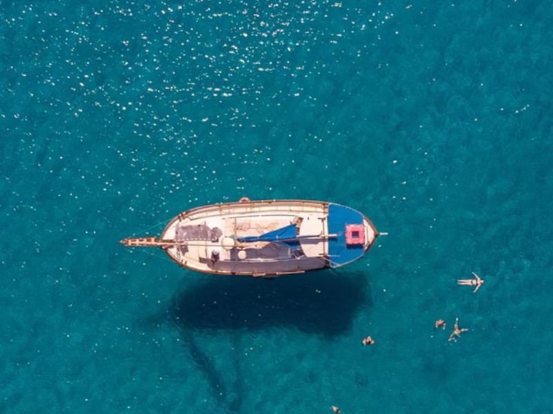 A boat trip in Cyprus