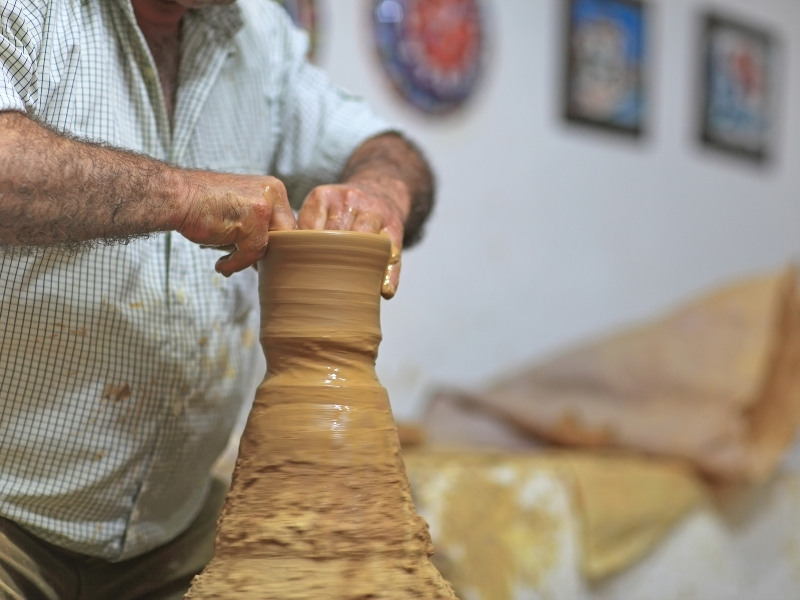 Make pottery on the last day of your Larnaca Itinerary
