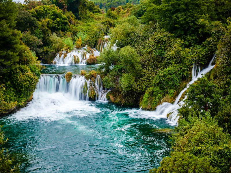 waterfalls in Istria