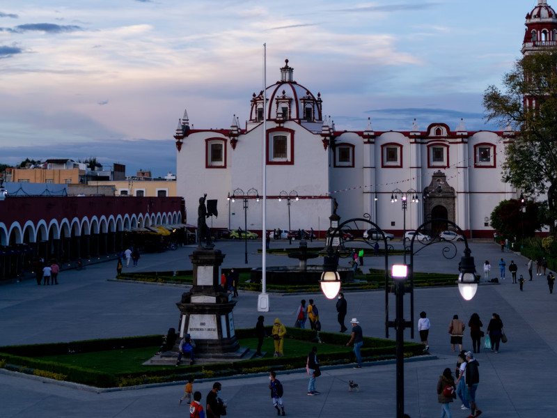 Evening in Puebla